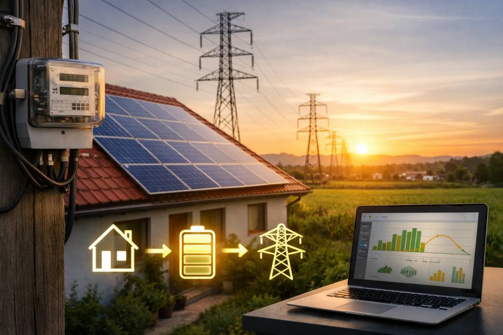 Batterie virtuelle photovoltaïque : fonctionnement, avantages et limites de ce nouveau mode de stockage de l’énergie solaire